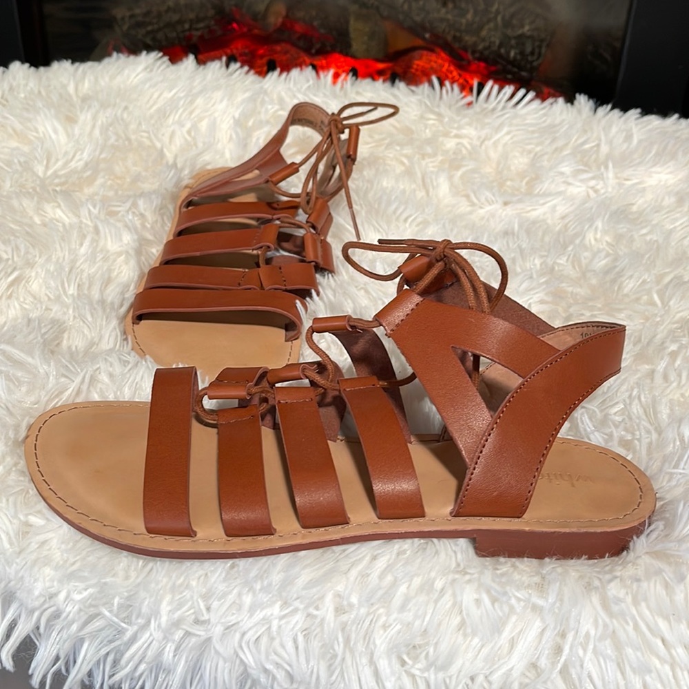 Brown Gladiator Sandals